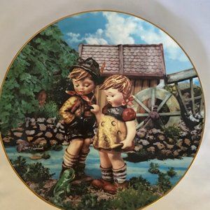 “Hello Down There” from M.J. Hummel Plate Collection Little Companions S…
